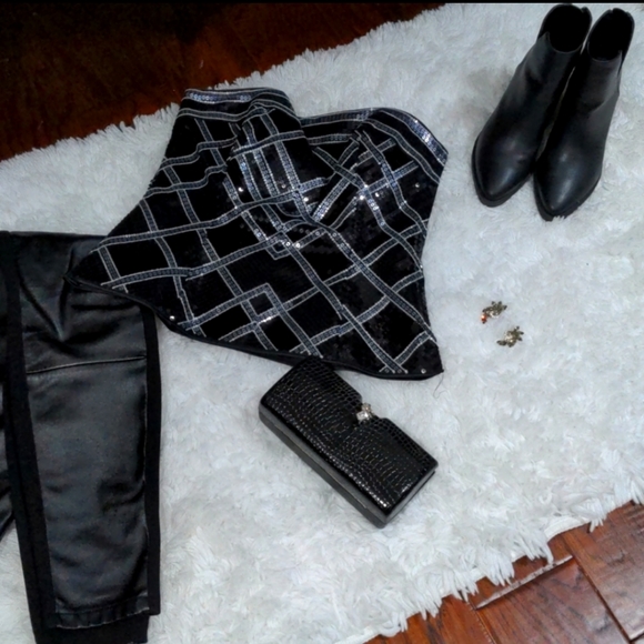 Glamorous Sequin Bustier - Picture 5 of 5